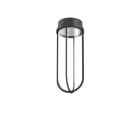 Flos In Vitro LED Ceiling Light Black