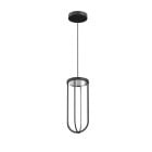 Flos In Vitro LED Outdoor Pendant Black