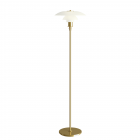 Louis Poulsen PH 3½-2½ Glass Floor Lamp Brass