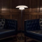 Louis Poulsen PH 4½-3½ Glass Floor Lamp