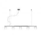 Fabbian Cubetto Suspension - Crystal