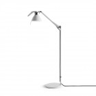 Luceplan Fortebraccio Floor Lamp in White