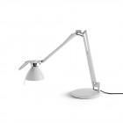  Luceplan Fortebraccio Table Lamp in White