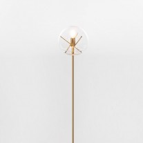 Artemide Vitruvio Floor Lamp Brass