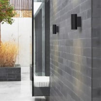 Astro Dartmouth Twin Wall Light Lifestyle Outdoors