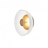 Nuura Blossi LED Wall/Ceiling Light Nordic Gold/Opal White
