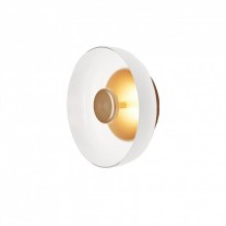 Nuura Blossi LED Wall/Ceiling Light Nordic Gold/Opal White