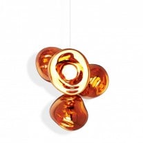 Tom Dixon Melt LED Chandelier Small Copper