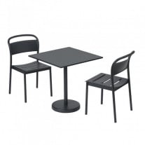 Muuto Linear Steel Side Chair Black