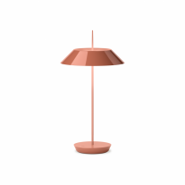 Vibia Mayfair Mini LED Portable Table Lamp Terra Red