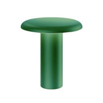 Artemide Takku LED Portable Table Lamp Anodized Green
