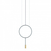 Estiluz Revolta LED Pendant Small 3635 Satin Gold