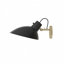 Astep VV Cinquanta Wall Light Black/Brass with Switch