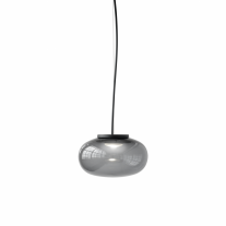 New Works Karl-Johan LED Pendant Small Smoked Glass