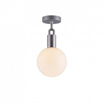 Buster + Punch Forked Globe Ceiling Light (Steel Opal - Medium)