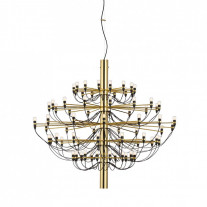 Flos 2097/75 Chandelier - Brass / Clear