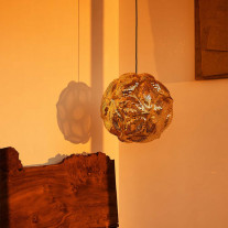 Tom Dixon Puff Pendant in Brass