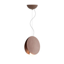 Fabbian Akoya LED Pendant - Small, Corten