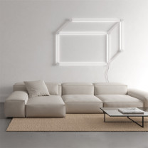 Axolight Poses LED Wall Light System Lifestyle Lounge