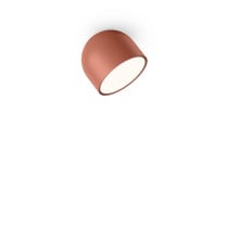 Vibia Plusminus Solo LED Ceiling  Wall Light Small Terra Red