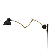 FRITZ HANSEN KAISER Idell Wall Lamp Matt Black Brass 2