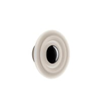 Tom Dixon Press Frosted Mini LED Surface Light - Black cap