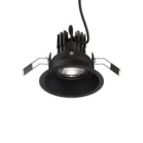Astro Minima Pro Round Adjustable LED Recessed Light - Black