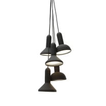Established & Sons Torch Bunch Suspension - S5 Black