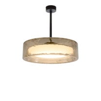 Marset Ringo LED Ceiling Light Fixed Stem 70 Smoked 40