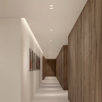 Astro Trimless Pro LED Downlight Lifestyle Hallway