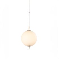 J.Adams & Co Nova Pendant Globe - Antique Brass