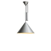 HAY Compass Adjustable Pendant Brushed Aluminium
