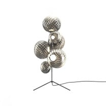 Tom Dixon Whirl Floor Chandelier Silver - On