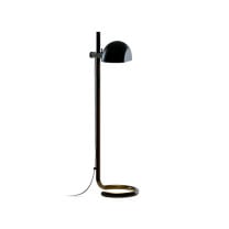 Marset Lauro Floor Lamp Dark Brown Black