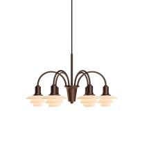 Louis Poulsen PH 1/1 Chandelier Centenary Edition 6 Arm - On