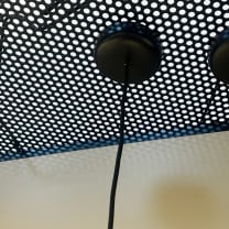 Audo Copenhagen TR Bulb Pendant Canopy and Cable