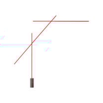 Nemo Flamingo LED Floor Lamp Red