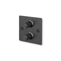 Buster and Punch 2G Modular Dimmer Switch Smoked Bronze Linear