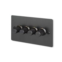 Buster + Punch 4G Dimmer Switch Linear Smoked Bronze