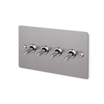 Buster + Punch 4G Toggle Switch Steel Linear