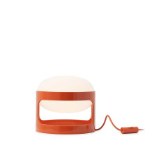 Kartell KD28 Table Lamp Orange