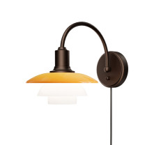 Louis Poulsen PH 2/2 Wall Lamp Centenary Edition With Cable