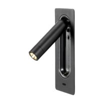 Marset Ledtube RSC USB-C LED Wall Light Matt Black