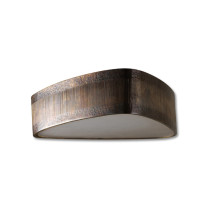 Porta Romana Allegra Bulkhead Ceiling Light Aged Bronze
