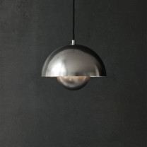 &Tradition Flowerpot VP1 Anniversary Edition Pewter Pendant In Situ