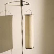 Gubi Silk Lantern Wall Light In Situ