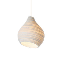 Graypants Scraplights Hive Pendant - Small, White