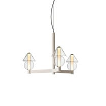 Marset Fragile LED Chandelier CH3 White
