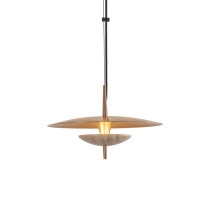 J. Adams & Co Luna LED Pendant Travertine 350