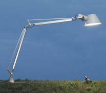 Artemide Tolomeo XXL Indoor/Outdoor in situ